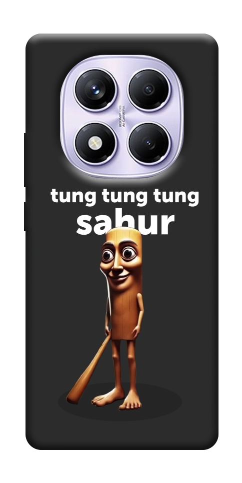 Чехол Tung Tung Tung Sahur Tamburo для Xiaomi Poco X7