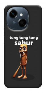 Чехол Tung Tung Tung Sahur Tamburo для TECNO Spark Go 1 (KL4)