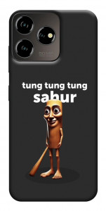 Чехол Tung Tung Tung Sahur Tamburo для ZTE Blade V50 Design 4G