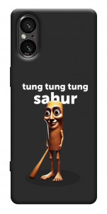 Чехол Tung Tung Tung Sahur Tamburo для Sony Xperia 5 V