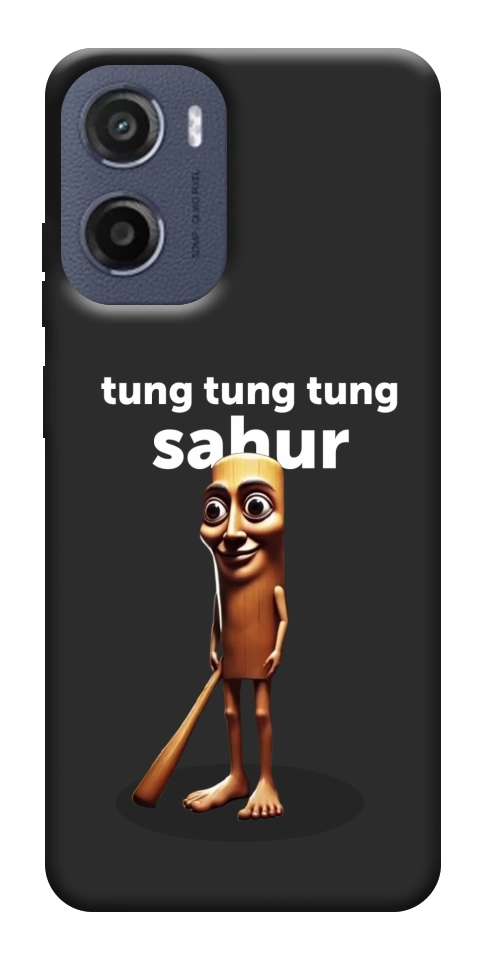 Чехол Tung Tung Tung Sahur Tamburo для Motorola Moto G05