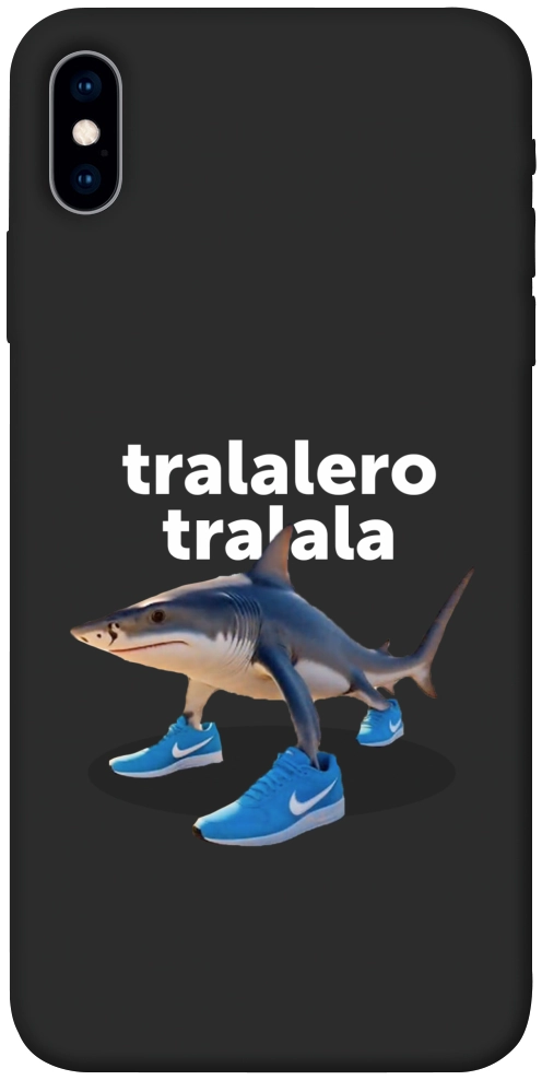 Чехол Tralalero Tralala Run для iPhone X