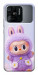 Чохол Labubu purple для Xiaomi Redmi 10C