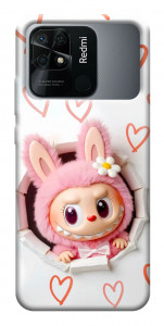 Чохол Labubu paper для Xiaomi Redmi 10C