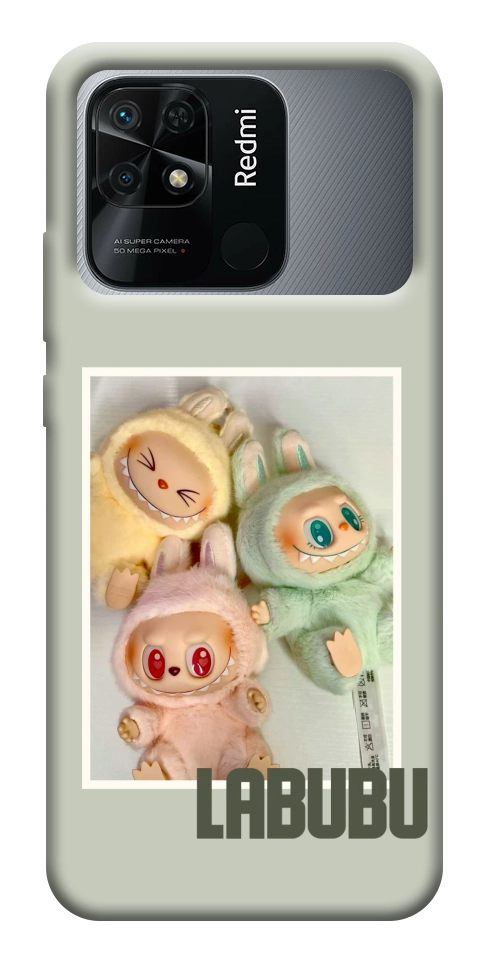 Чохол Trio labubu для Xiaomi Redmi 10C