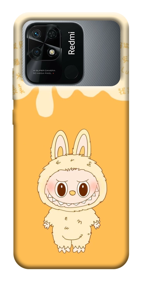 Чохол Yellow labubu для Xiaomi Redmi 10C