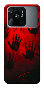 Чохол Bloody hands для Xiaomi Redmi 10C