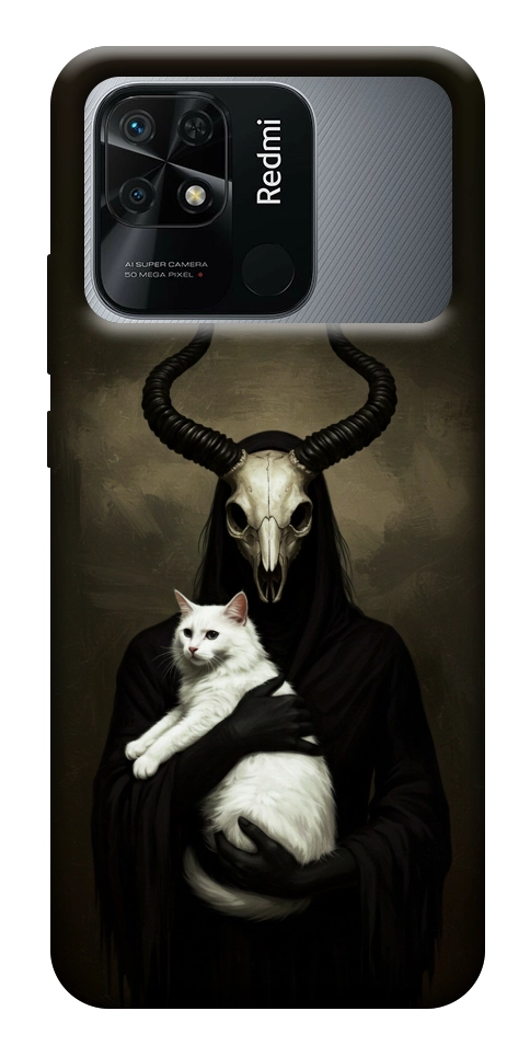 Чохол Creature with cat для Xiaomi Redmi 10C