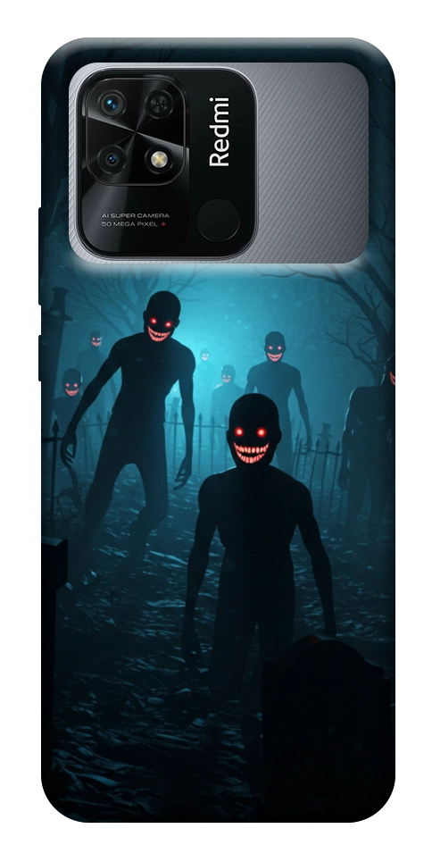 Чохол Happy zombies для Xiaomi Redmi 10C