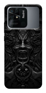 Чохол Horror pattern для Xiaomi Redmi 10C