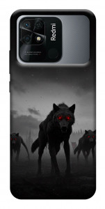 Чохол Horror wolfs для Xiaomi Redmi 10C