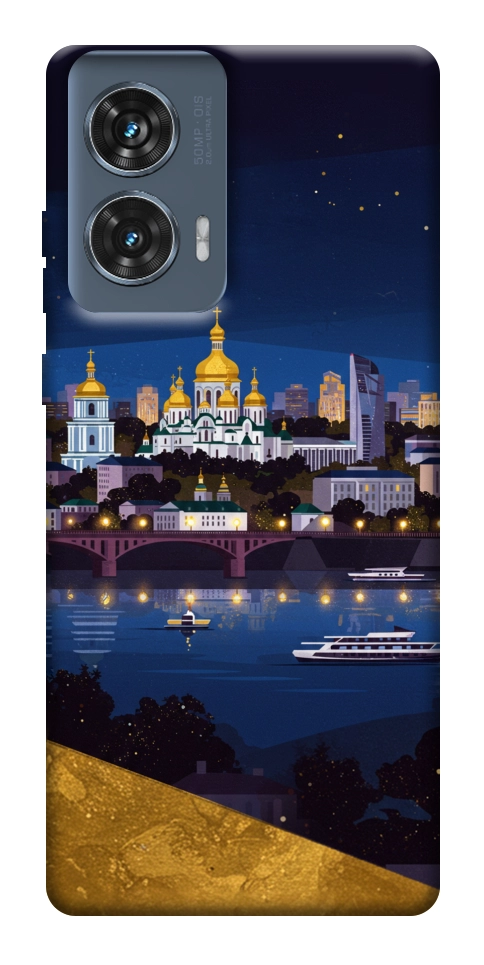 Чехол Вечірній Київ для Motorola Edge 50 Fusion