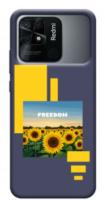 Чохол Квітуча свобода для Xiaomi Redmi 10C