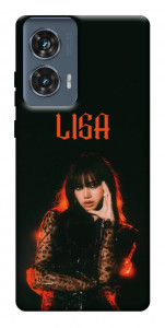 Чехол Blackpink Lisa для Motorola Edge 50 Fusion