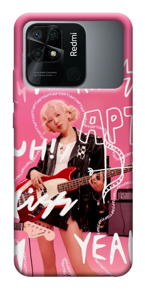 Чехол Blackpink Rose APT для Xiaomi Redmi 10C