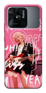 Чохол Blackpink Rose APT для Xiaomi Redmi 10C