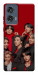 Чехол BTS in red для Motorola Edge 50 Fusion