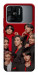 Чохол BTS in red для Xiaomi Redmi 10C
