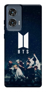 Чехол BTS logo для Motorola Edge 50 Fusion