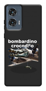 Чехол Bombardino Crocodilo volante для Motorola Edge 50 Fusion
