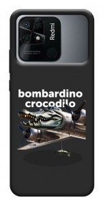Чохол Bombardino Crocodilo volante для Xiaomi Redmi 10C