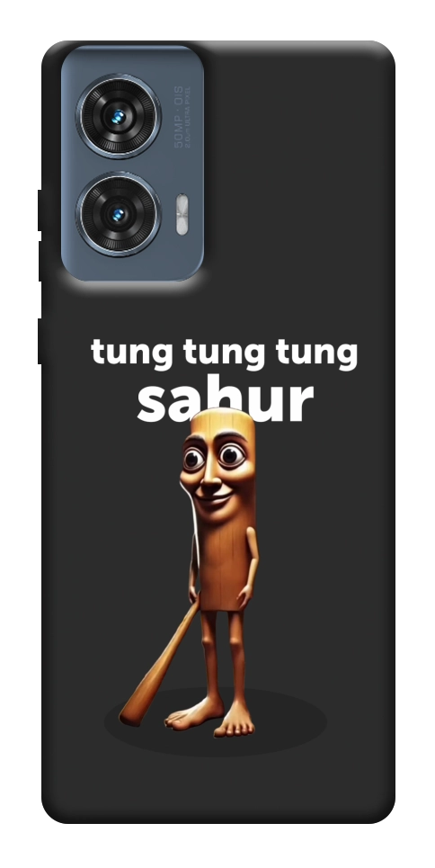 Чехол Tung Tung Tung Sahur Tamburo для Motorola Edge 50 Fusion