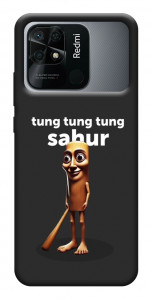 Чохол Tung Tung Tung Sahur Tamburo для Xiaomi Redmi 10C