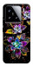 Чохол Flowers on black для Xiaomi 15