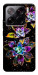 Чехол Flowers on black для Xiaomi 15 Pro