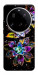 Чехол Flowers on black для Xiaomi 15 Ultra