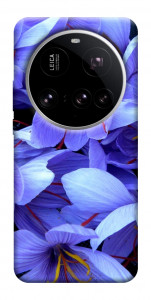 Чехол Фиолетовый сад для Xiaomi 15 Ultra
