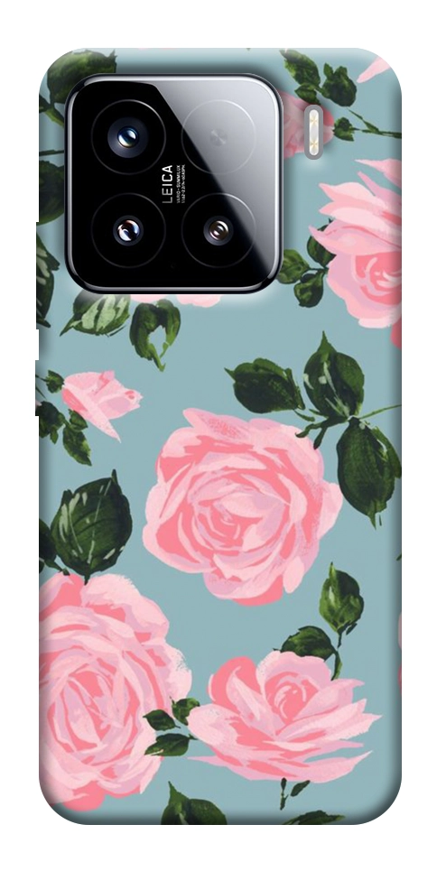 Чохол Рожевий принт для Xiaomi 15