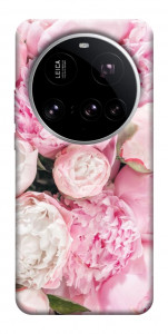 Чехол Pink peonies для Xiaomi 15 Ultra