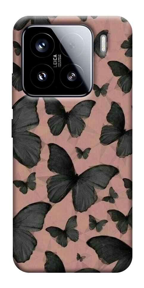 Чохол Пурхаючі метелики для Xiaomi 15