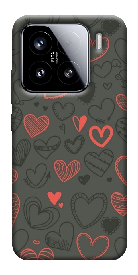 Чохол Милі серця для Xiaomi 15
