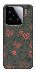 Чохол Милі серця для Xiaomi 15