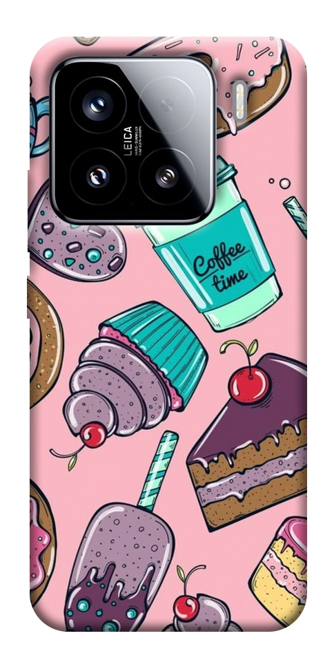 Чохол Coffee time для Xiaomi 15