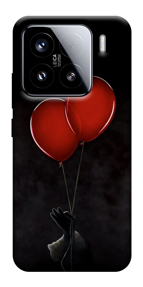Чохол Червоні кулі для Xiaomi 15