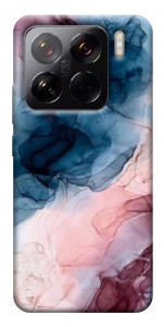 Чехол Розово-голубые разводы для Xiaomi 15 Pro