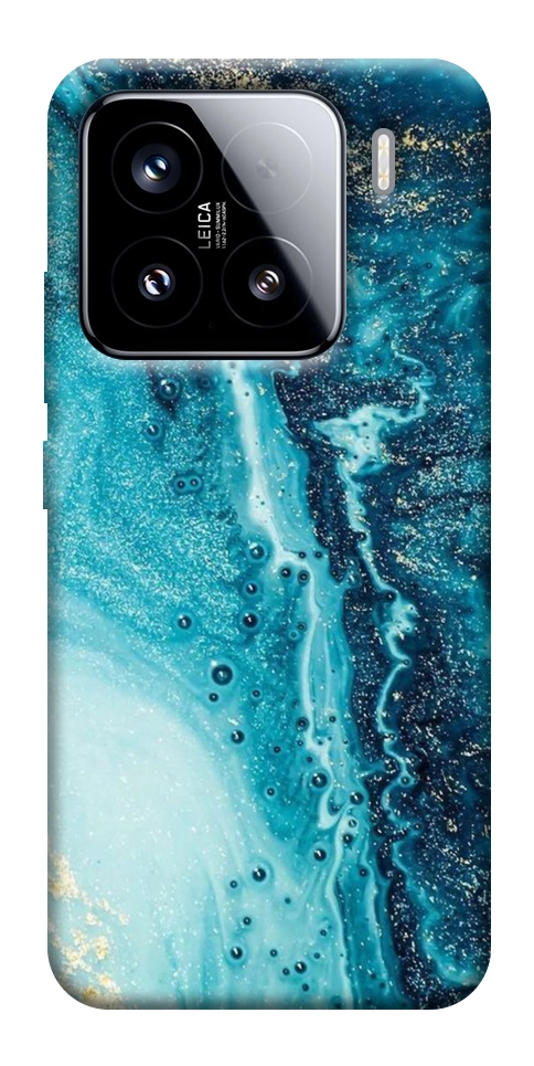 Чохол Блакитна фарба для Xiaomi 15