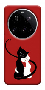 Чехол Влюбленные коты для Xiaomi 15 Ultra