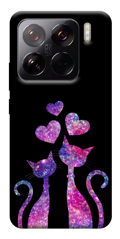 Чехол Космические коты для Xiaomi 15 Pro