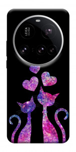Чехол Космические коты для Xiaomi 15 Ultra