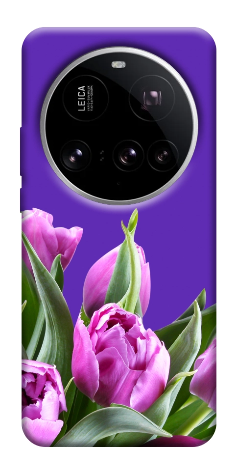Чохол Тюльпани для Xiaomi 15 Ultra