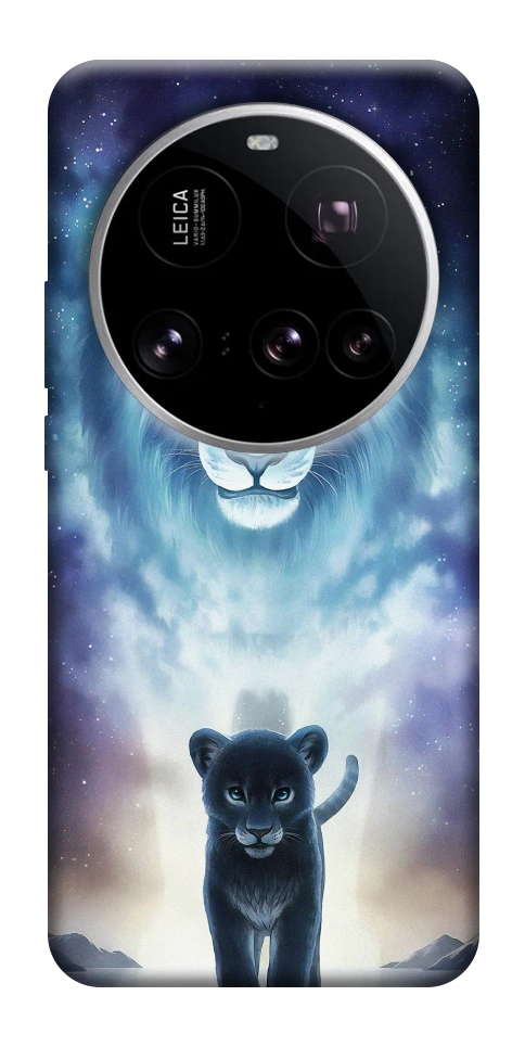 Чехол Львы для Xiaomi 15 Ultra