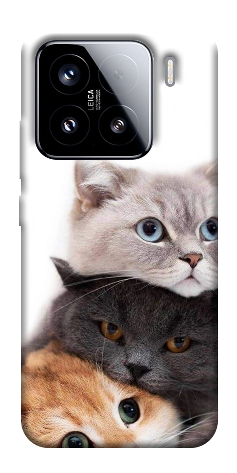 Чохол Три коти для Xiaomi 15