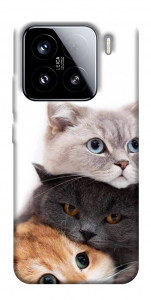 Чохол Три коти для Xiaomi 15