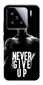 Чохол Never give up для Xiaomi 15