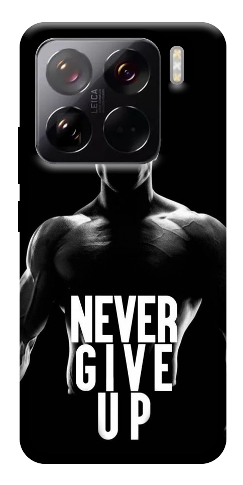 Чехол Never give up для Xiaomi 15 Pro