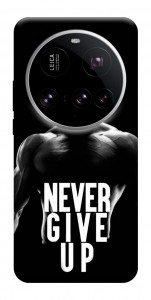 Чехол Never give up для Xiaomi 15 Ultra